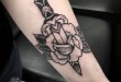 Réalisation tatoueur MARJORIANNE STUDIO 54 NANTES - Studio 54