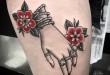 Réalisation tatoueur MARJORIANNE STUDIO 54 NANTES - Studio 54